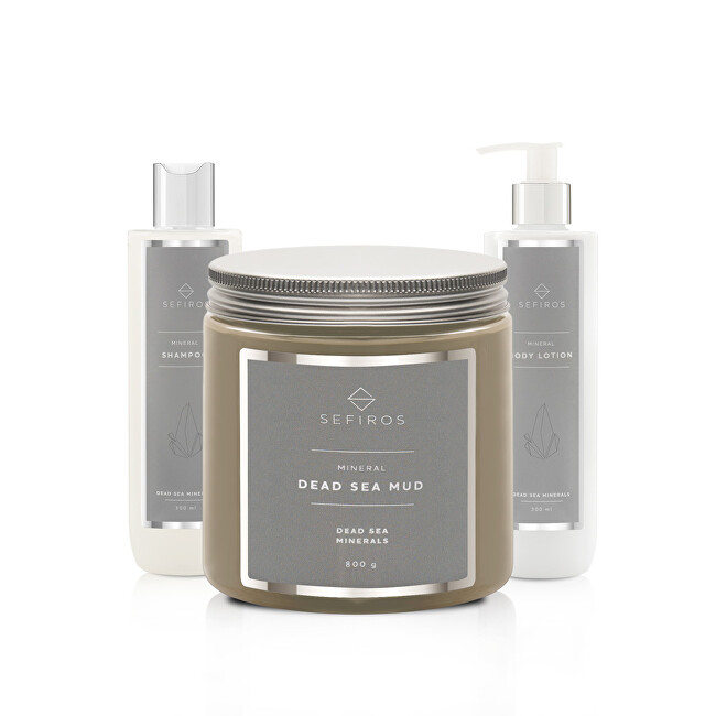 Baltë për lëkurë Sefiros 100% Dead Sea Mud, 800 g