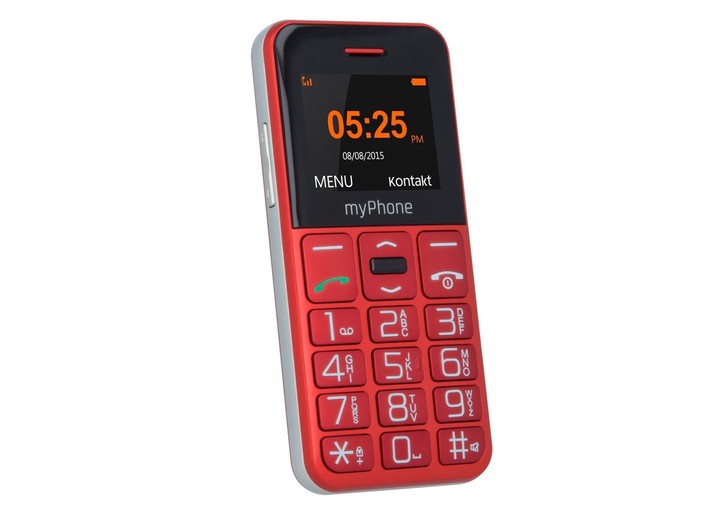 Celular myPhone EASY, 1.77 ", i kuq