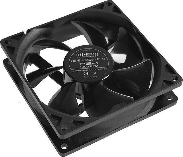 Ftohës Noiseblocker BlackSilent Pro PE-1, 92 mm