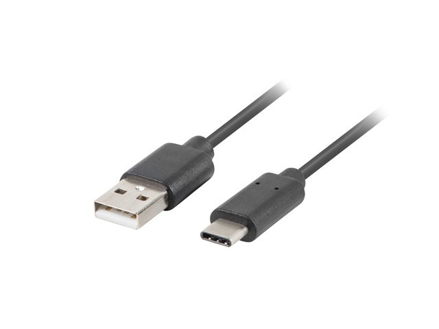 Кабел Lanberg, USB A / USB C, 1 m