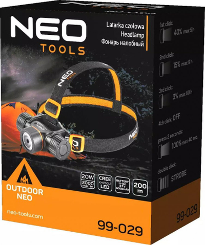 Fener koke Neo 99-029, i zi 