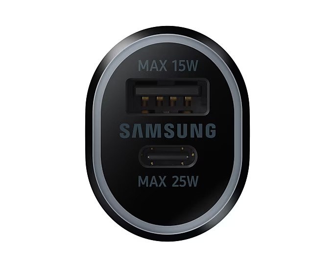 Karikues për celular në veturë Samsung, i zi, 40 W