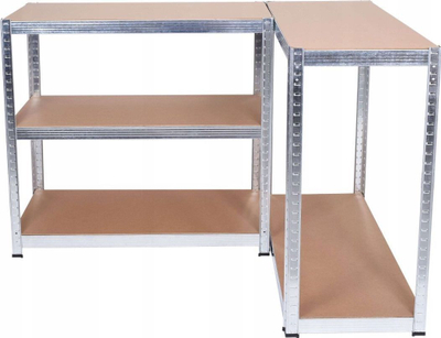 Raft TopEshop G9030 MDF, 175 kg, i argjendtë
