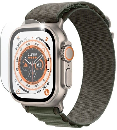 Xham mbrojtës FIXED për Apple Watch Ultra 49mm, 2 copë, transparent