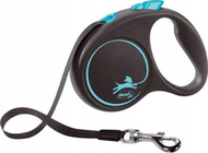 Flexi Black Design Tape поводник за кучиња, Blue, 5 m Flexi Black Design Tape поводник за кучиња, Blue, 5 m