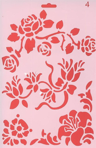 Shabllon Koh I Noor 04 Blooming Flowers Shabllon Koh I Noor 04 Blooming Flowers