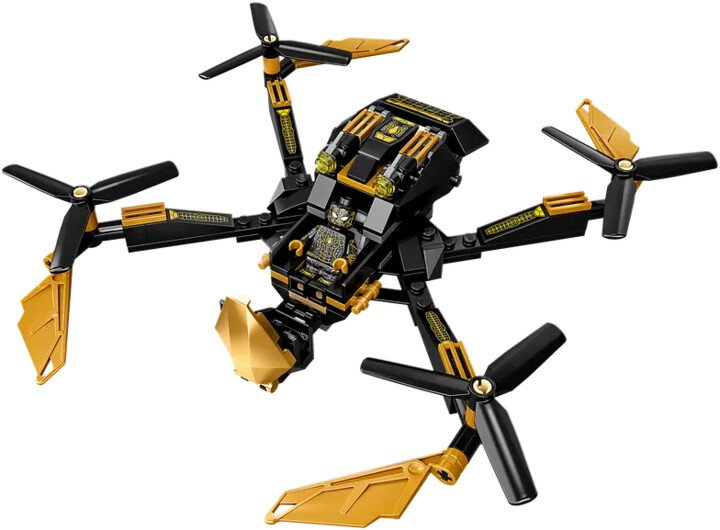 Set lodër LEGO® Marvel Super Heroes 76195 Spider-Man and drone duel, 198 pjesë