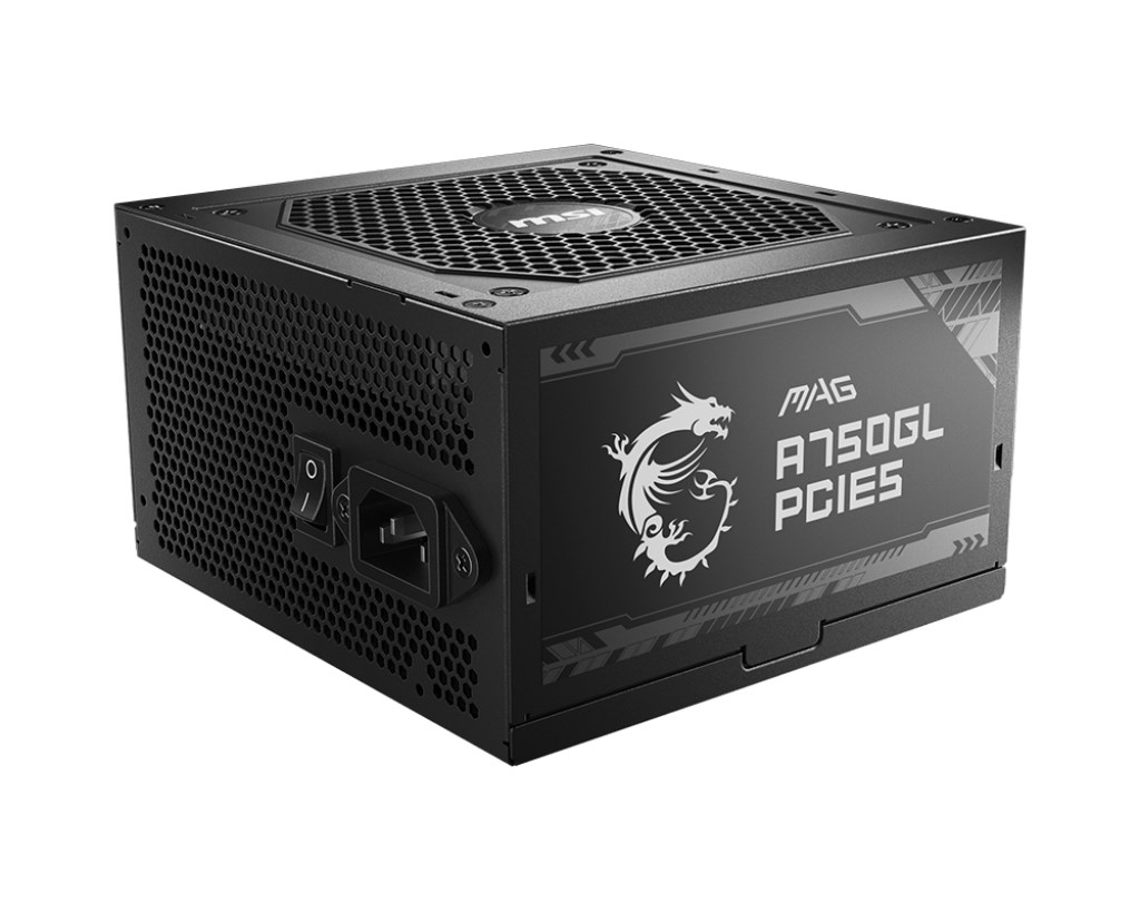 Burim energjie MSI MAG A750GL PCIE5, 20+4 pin ATX, 750 W