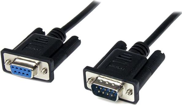 Kabllo StarTech, DB9 - DB9, 2 m, e zezë