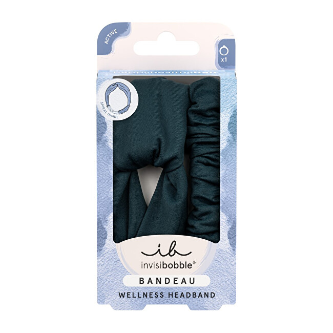 Shirit për flokë Invisibobble Bandeau Azure, i kaltër