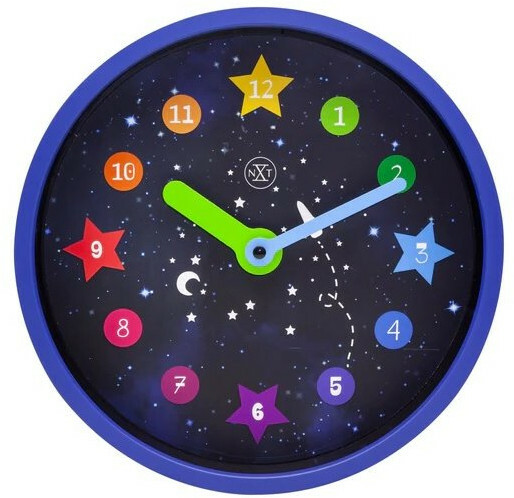 Orë muri Nextime Apollo 7356, e zezë