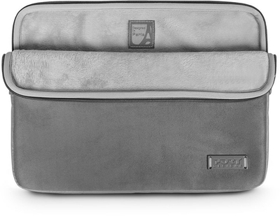 Këllëf Port Designs MILANO për laptopë 13/14", e hirtë