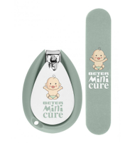 Set për thonjë për bebe BETER Mini Cure, gjelbër