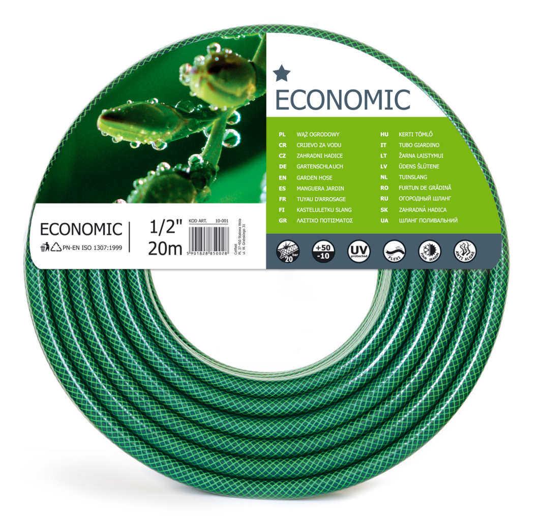 Zorrë kopshti Verto 20m 1/2" (15G801)