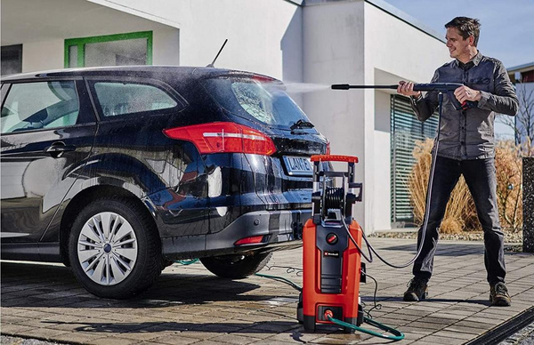 Zorrë me presion të lartë Einhell, 1.9 kW, 5 m, 140 bar, 420 l / h