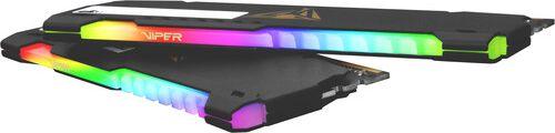 меморија  Patriot Viper Steel RGB, DDR4, 16 GB, 3600 MHz, CL20, PVSR416G360C0K