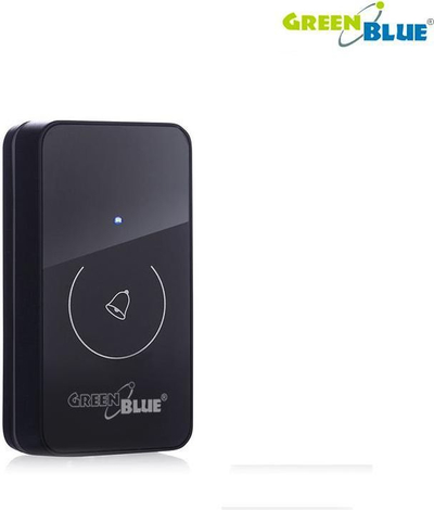 Transmetues për një zile dere wireless GreenBlue, i zi 