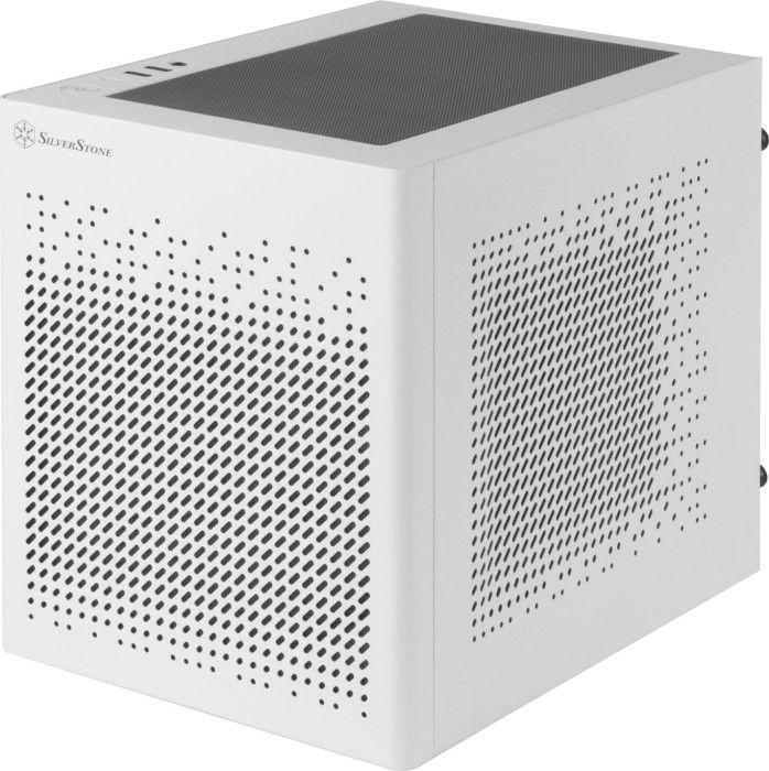 Куќиште за компјутер SilverStone Sugo 16, бело, Small Form Factor