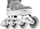 Rolera Blackwheels Flex Pro, nr. 34-37, të hirta