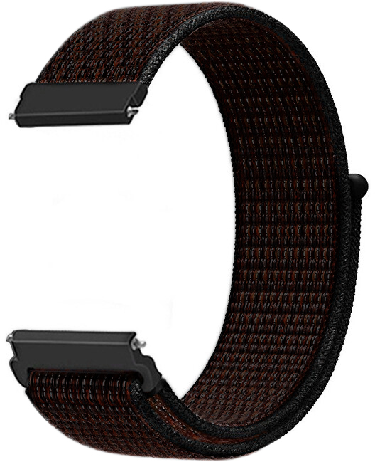 Rrip për orë të mençur 4wrist Garmin 22 mm, i zi/kuq