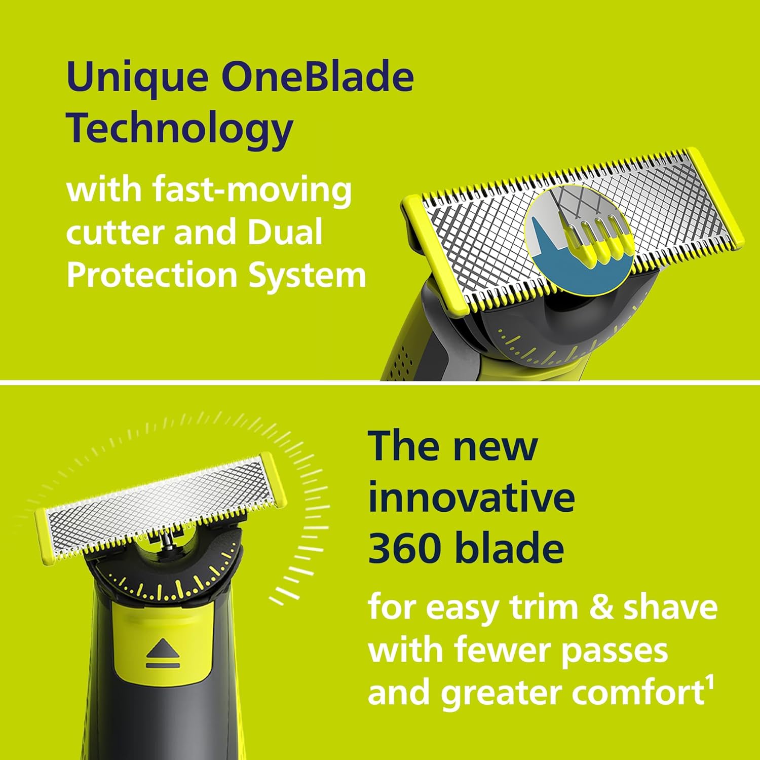 Makinë rroje për fytyrë Philips OneBlade 360 QP2724/31
