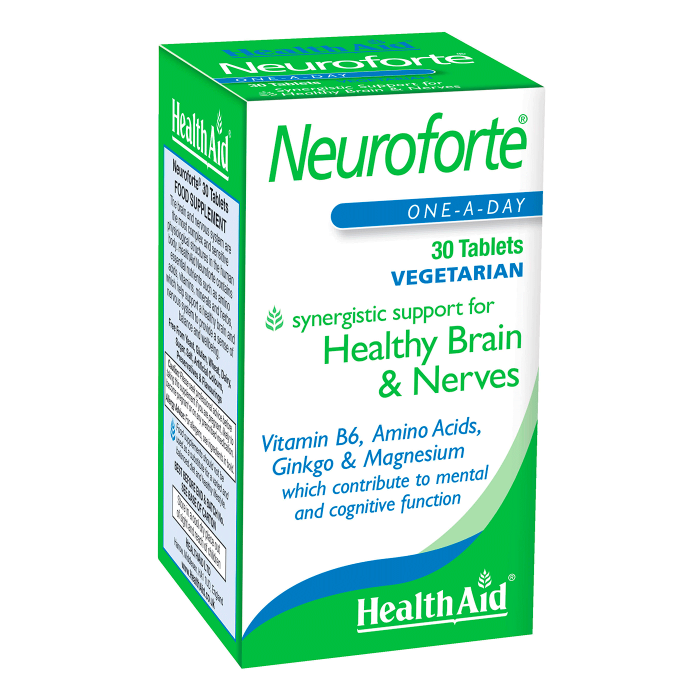 Suplemente HealthAid Neuroforte, 30 kapsula
