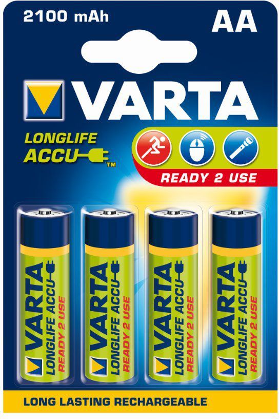 Bateri Varta LongLife AA / R6, 2100mAh, 4 copë