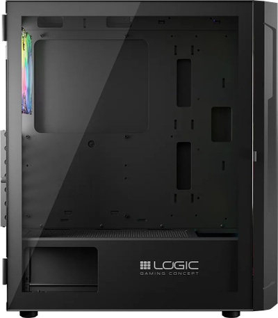 Kasë Logic Concept Aramis ARGB, e zezë, Midi Tower