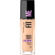 Krem pudër Maybelline Fit Me Luminous+Smooth, nr.115 Ivory, 30ml Krem pudër Maybelline Fit Me Luminous+Smooth, nr.115 Ivory, 30ml