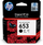 Ngjyrë për printer HP 653, 6 ml, e zezë