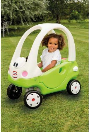 Makinë Little Tikes Cozy Coupe Sport, e bardhë / gjelbër (172779E3)