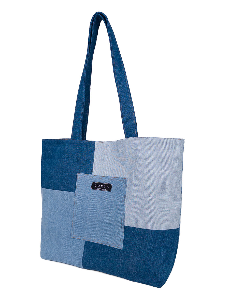 Çantë Corta Urban Denim, e kaltër