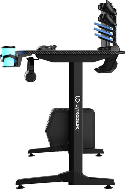 Tavolinë loje Ultradesk Frag, e zezë