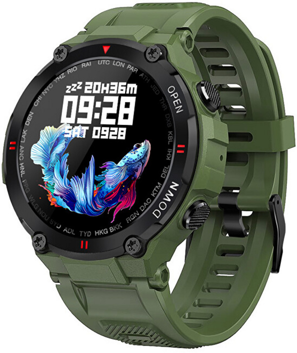 Orë smart Wotchi W22G - e gjelbër
