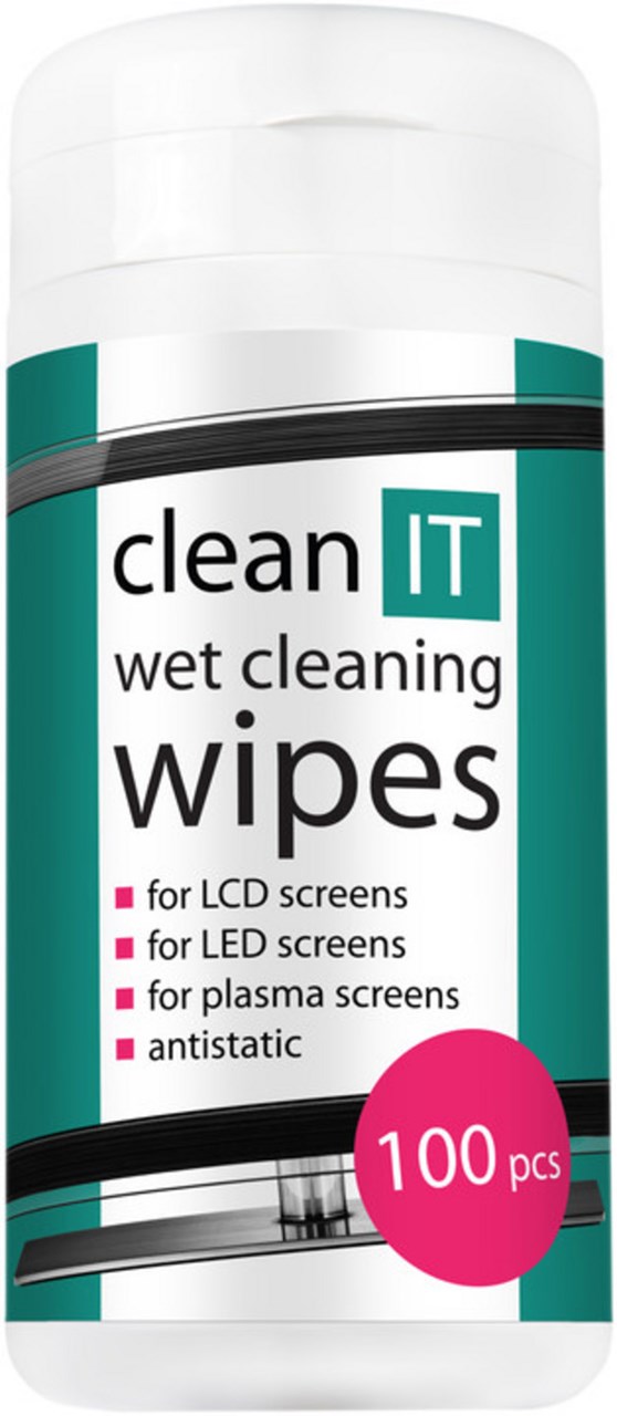 Peceta të lagura CLEAN IT për LCD / TFT 100copë