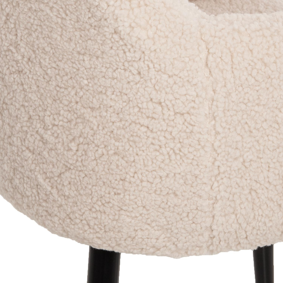 Kolltuk Shelly 57x55x87Hcm (HM8591.02), bardhë/ zezë