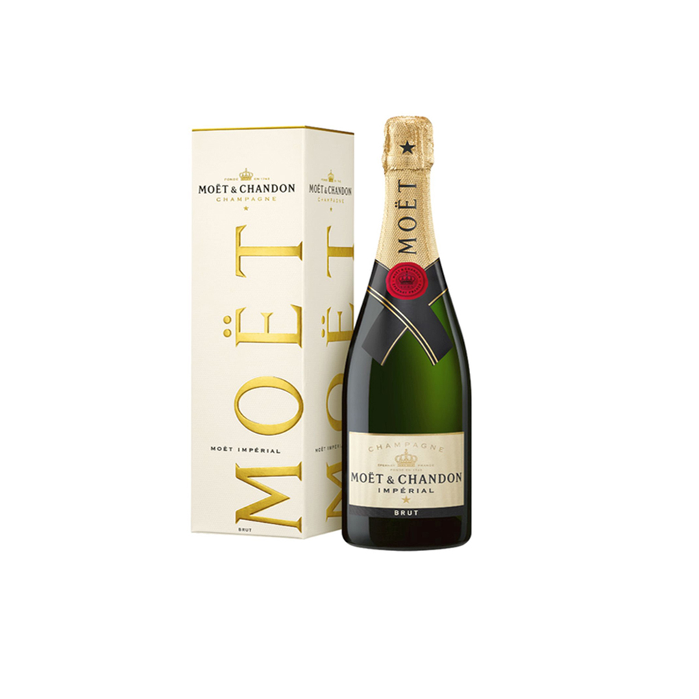 Shampanjë Moët & Chandon Brut Imperial, 0.75L + Gift Box