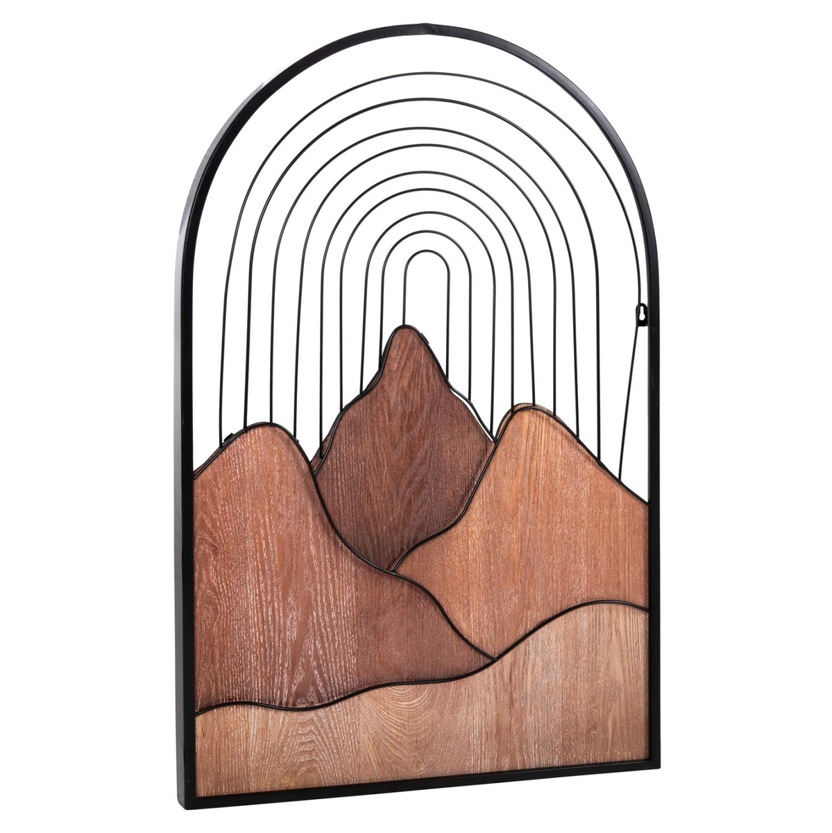 Dekor muri 60x3,5x93Hcm (HM4220), zezë