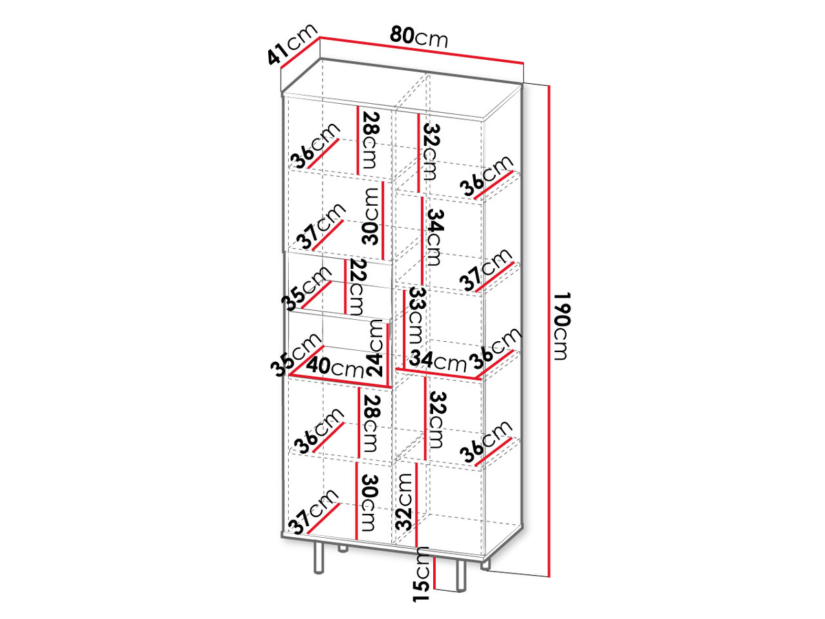 Raft Nawil R3D NW05 (80 x 180 x 41)