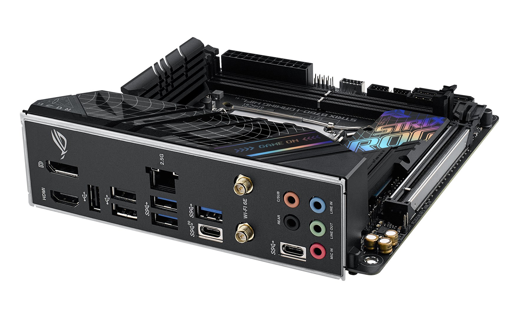 Pllakë amë ASUS ROG STRIX B760-I Gaming WiFi Intel B760 LGA 1700 mini ITX