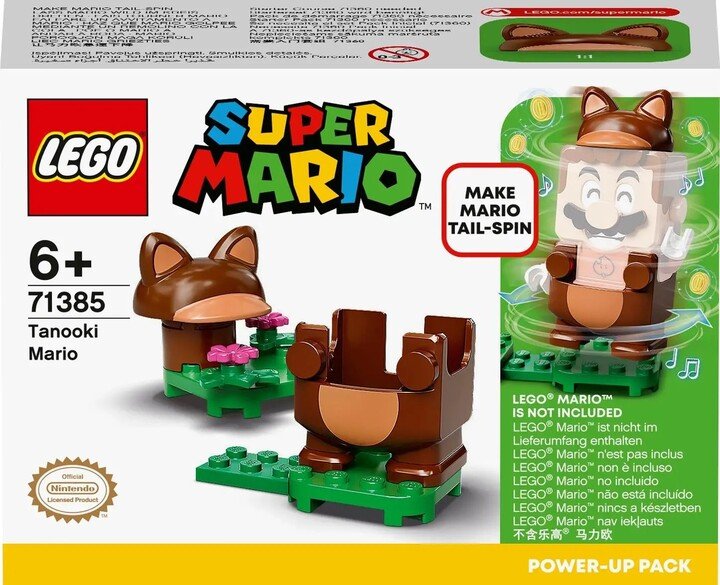Kostum figure LEGO Super Mario 71385 Tanooki Mario