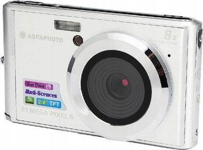 [OUTLET] Fotoaparat digjital AgfaPhoto DC5200, i argjendtë