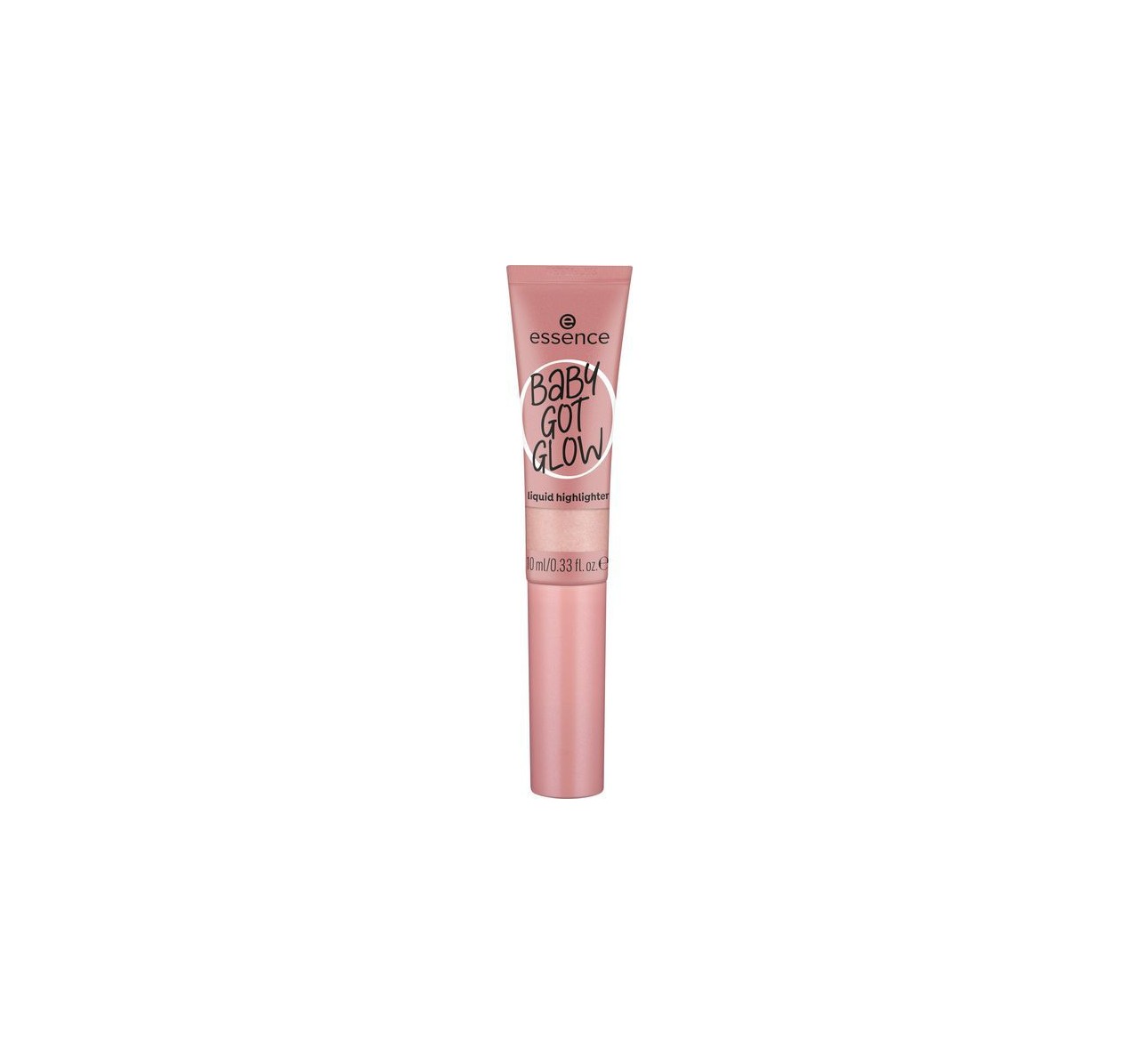 Shkëlqyes i lëngshëm për fytyrë Essence Baby Got Glow, 20 Rose And Shine, 10 ml
