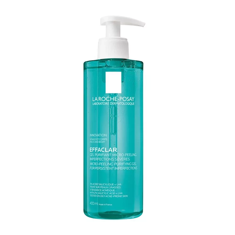 Pastrues për fytyrë La Roche-Posay Effaclar Micro-Peeling Purifying Gel, 400ml Pastrues për fytyrë La Roche-Posay Effaclar Micro-Peeling Purifying Gel, 400ml