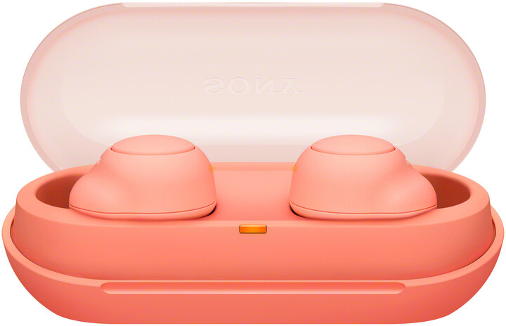 Dëgjuese Sony WF-C500, të kuqe 