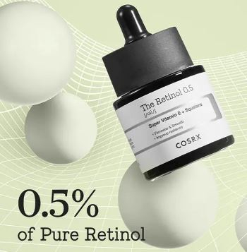 Vaj për fytyrë CosRx 0.5 (Retinol Oil), 20 ml