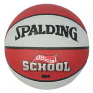 Top basketbolli Spalding School, nr. 7, i kuq/ bardhë Top basketbolli Spalding School, nr. 7, i kuq/ bardhë