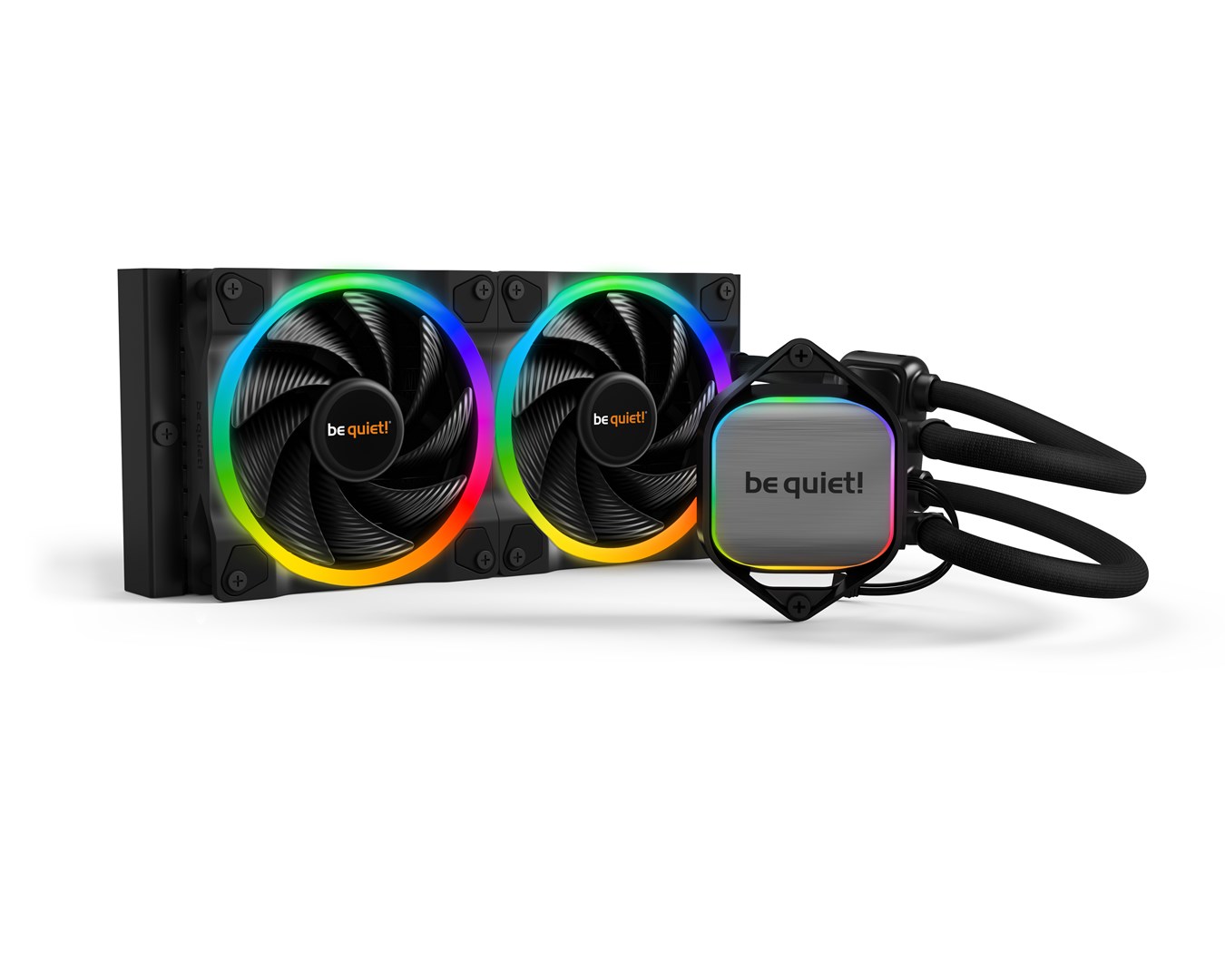 Ftohës me ujë Be quiet! Pure Loop, 12 cm, i zi