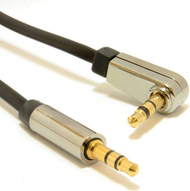 Kabllo Gembird CABLEXPERT Jack 3.5mm, M / M, HIGH QUALITY, lidhës të veshur me ar, 1.8m, e zezë