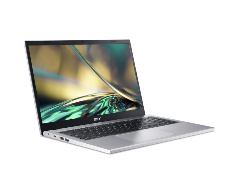 Laptop ACER Aspire A315 15.6" FHD (AMD Ryzen 7 5700U, 8GB DDR4, 512GB M.2 NVMe, AMD Radeon Graphics, No OS, Silver)